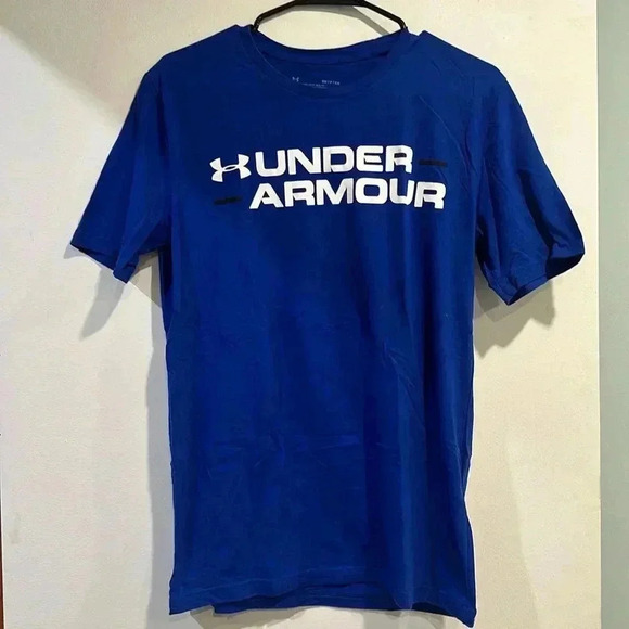Under Armour Blue T-Shirt - Size Small - Picture 1 of 1